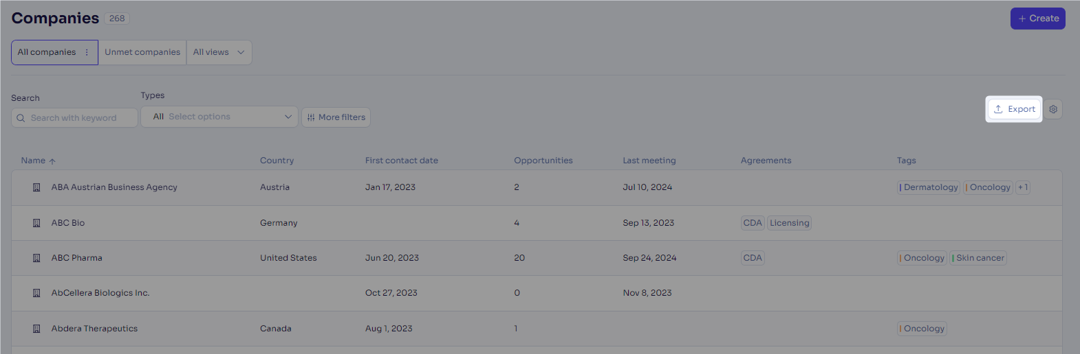Company export master list.png